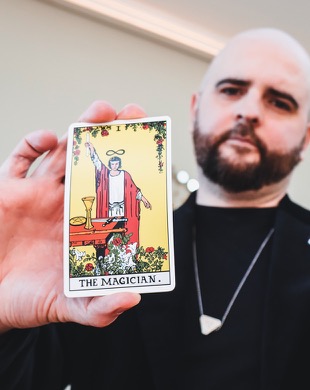 David Peace, professional tarot reader