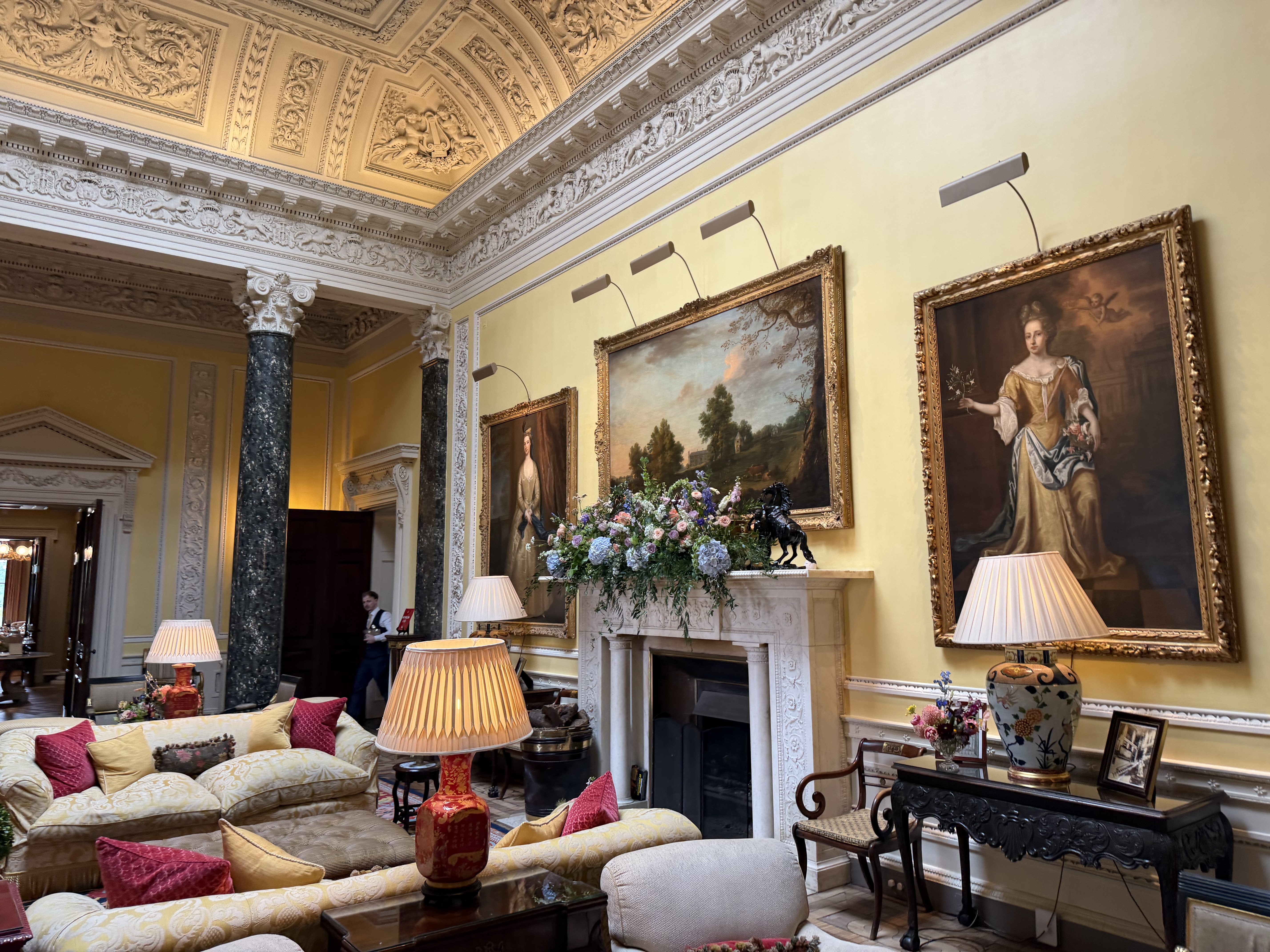 House interior of Ballyfin Demesne